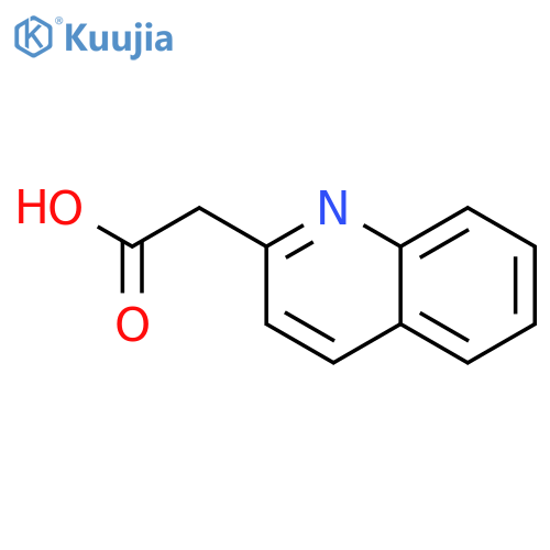 2-(Quinolin-2-YL)acetic acid structure