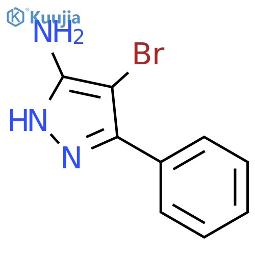 4-Bromo-3-phenyl-1H-pyrazol-5-amine structure