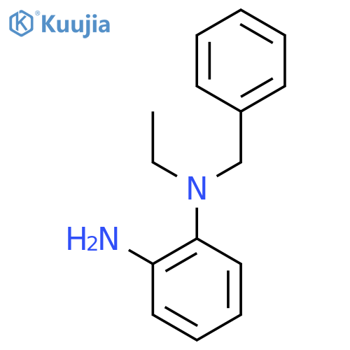 N~1~-Benzyl-N~1~-ethyl-1,2-benzenediamine structure