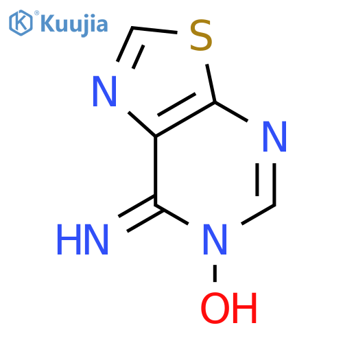 Thiazolo[5,4-d]pyrimidin-7-amine,6-oxide structure