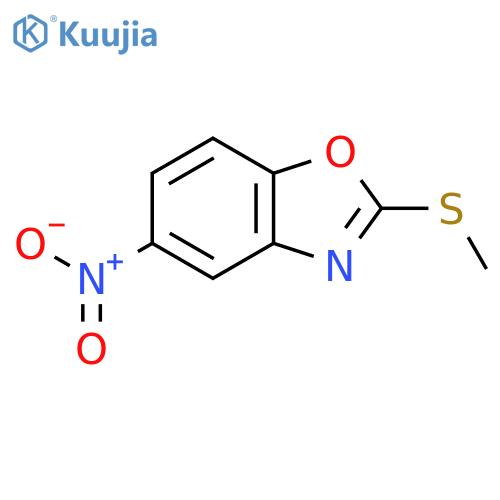 2-(Methylthio)-5-nitrobenzo[d]oxazole structure