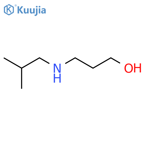 1-Propanol,3-[(2-methylpropyl)amino]- structure