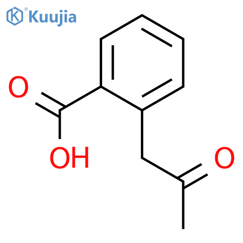 2-(carboxyphenyl)acetone structure