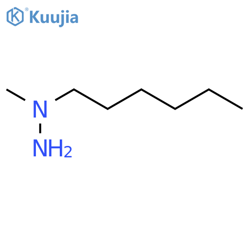 1-HEXYL-1-METHYLHYDRAZINE structure