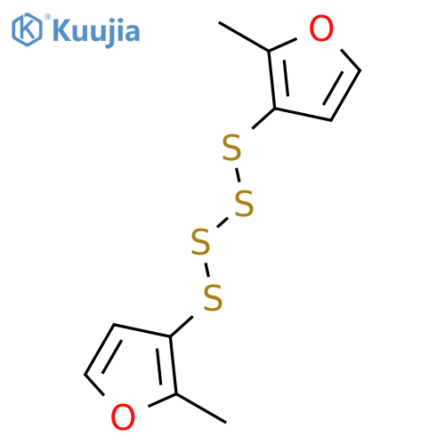 Bis(2-methyl-3-furyl)tetrasulfide structure