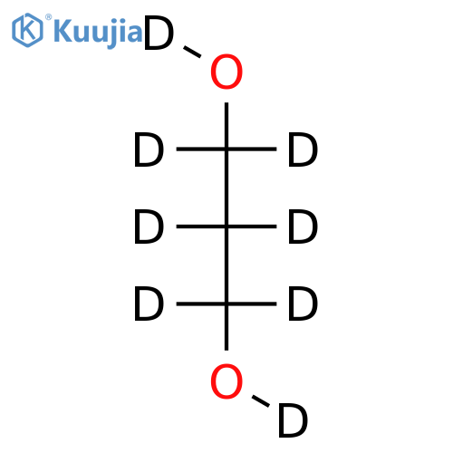 1,3-Propanediol-d8 structure