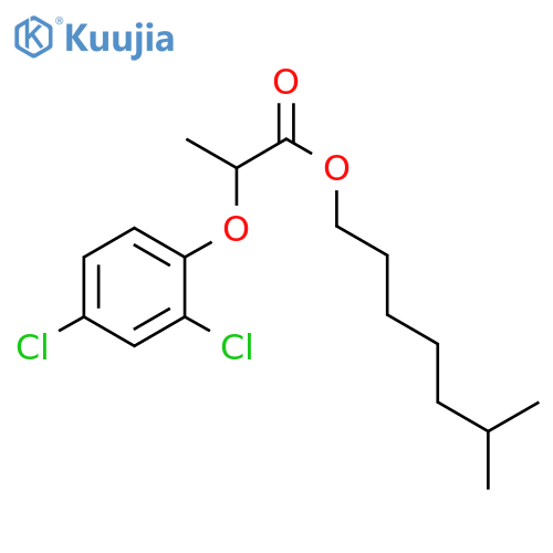 Propanoic acid,2-(2,4-dichlorophenoxy)-, isooctyl ester structure