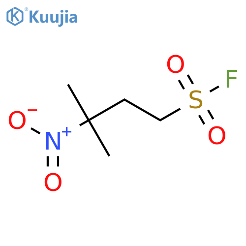 3-Methyl-3-nitrobutane-1-sulfonyl fluoride structure
