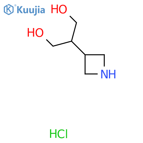 2-(Azetidin-3-yl)propane-1,3-diol hydrochloride structure