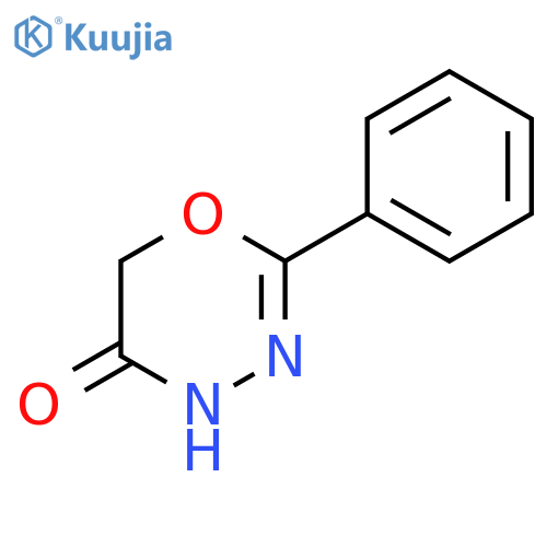 2-Phenyl-4H-1,3,4-oxadiazin-5(6H)-one structure