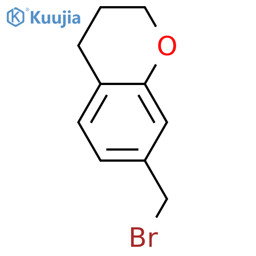 7-(bromomethyl)-3,4-dihydro-2H-chromene structure