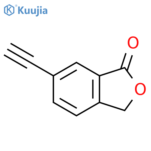 6-ethynyl-1,3-dihydro-2-benzofuran-1-one structure
