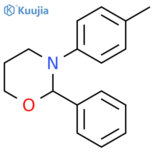 2H-1,3-Oxazine, tetrahydro-3-(4-methylphenyl)-2-phenyl- structure