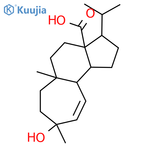 13-Hydroxy-11-mulinen-20-oic acid; 13β-form structure