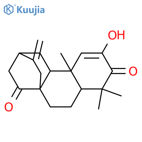 2-Hydroxy-1,16-atisadiene-3,14-dione; ent-form structure