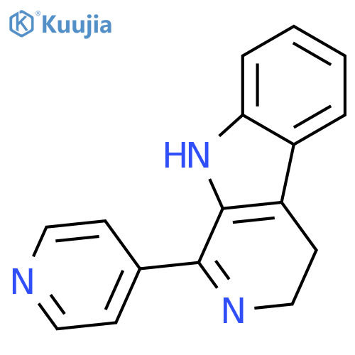 3H-Pyrido[3,4-b]indole,4,9-dihydro-1-(4-pyridinyl)- structure