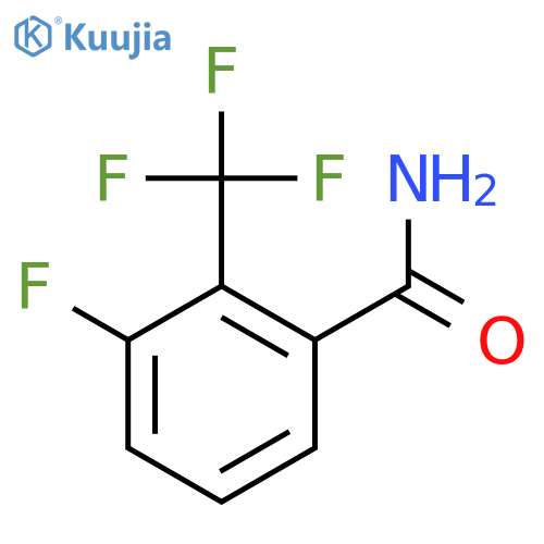 3-Fluoro-2-(trifluoromethyl)benzamide structure
