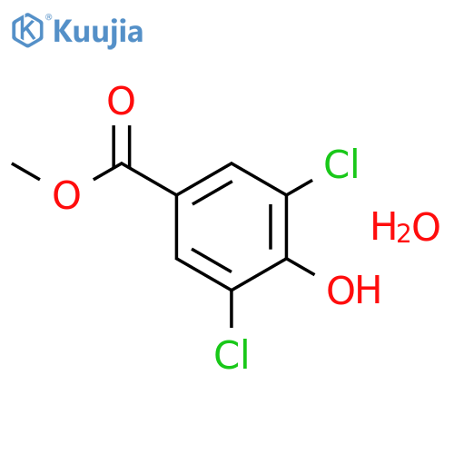 Methyl 3,5-Dichloro-4-Hydroxybenzoate Hydrate structure