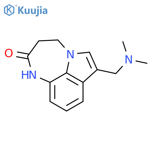 Pyrrolo[1,2,3-ef]-1,5-benzodiazepin-2(1H)-one,7-[(dimethylamino)methyl]-3,4-dihydro- structure