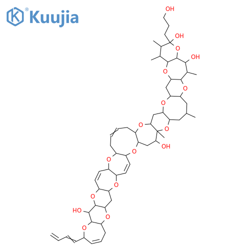 Ciguatoxin (Pacific); 1,2,54-Trideoxy, 1,2-didehydro, 52,55-deepoxy, 52,55-dihydroxy structure