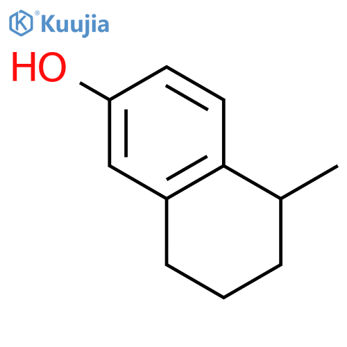2-Naphthalenol, 5,6,7,8-tetrahydro-5-methyl- structure