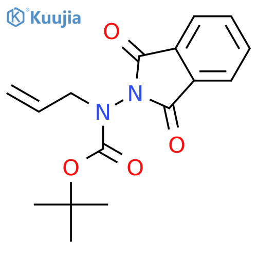 Tert-butyl allyl(1,3-dioxoisoindolin-2-yl)carbamate structure