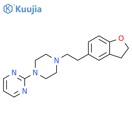 2-{4-[2-(2,3-dihydro-1-benzofuran-5-yl)ethyl]piperazin-1-yl}pyrimidine structure