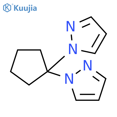 1H-Pyrazole,1,1'-cyclopentylidenebis- structure