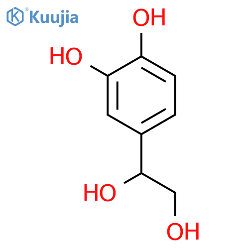 rac 3,4-Dihydroxyphenylethylene Glycol structure