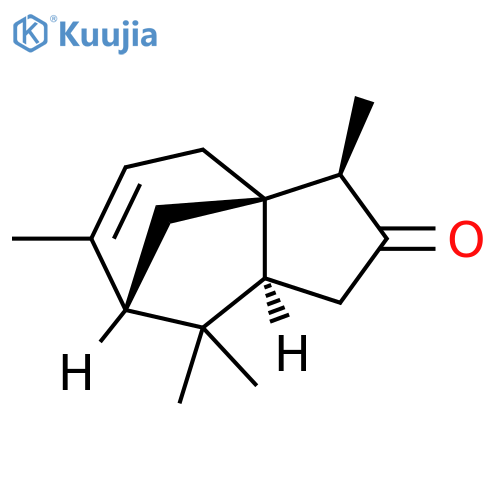 1H-3a,7-Methanoazulen-2(3H)-one, 4,7,8,8a-tetrahydro-3,6,8,8-tetramethyl-, (3R,3aR,7S,8aS)- structure