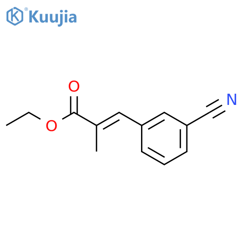 3-(3-Cyanophenyl)-2-methylacrylic Acid Ethyl Ester structure