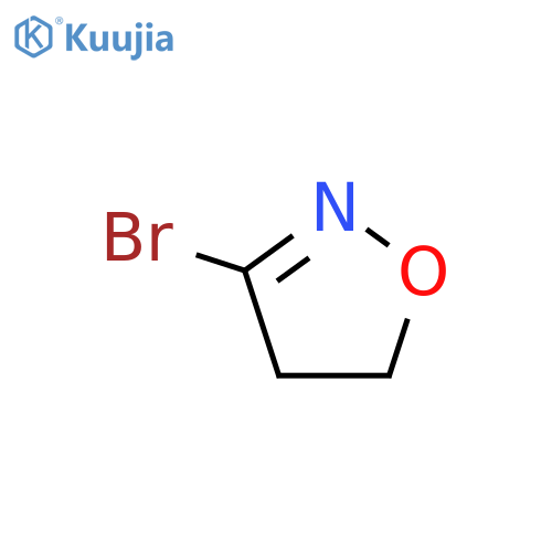 Isoxazole,3-bromo-4,5-dihydro- structure
