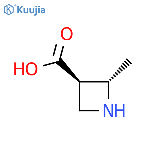 trans-2-Methylazetidine-3-carboxylic acid structure
