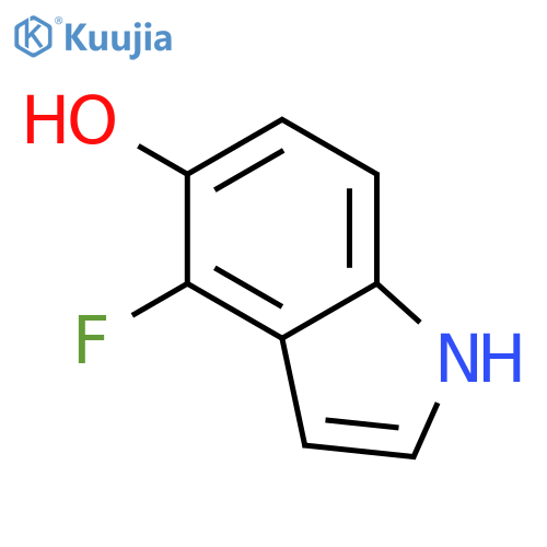 4-Fluoro-1H-indol-5-ol structure