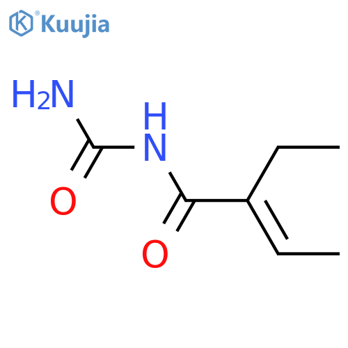 2-Butenamide,N-(aminocarbonyl)-2-ethyl-, (E)- (9CI) structure
