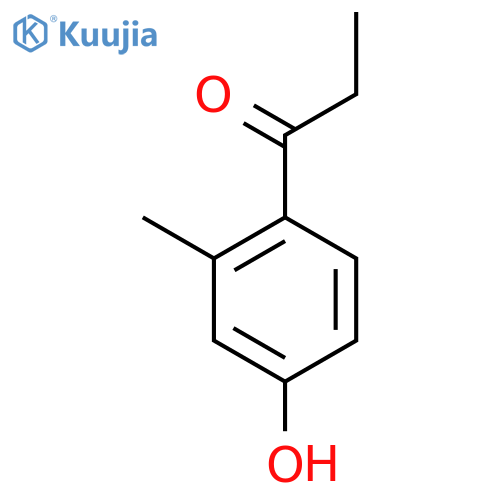 1-(4-hydroxy-2-methylphenyl)propan-1-one structure
