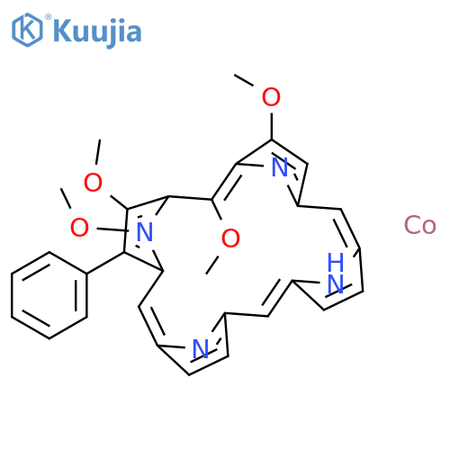 Tetrakis(4-methoxyphenyl)-21H,23H-porphine Cobalt(II) structure