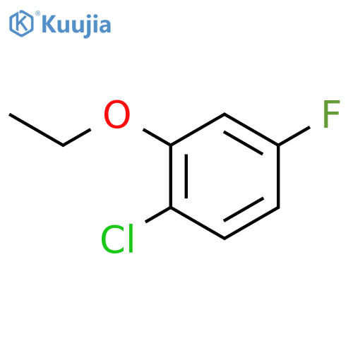 Benzene,1-chloro-2-ethoxy-4-fluoro- structure