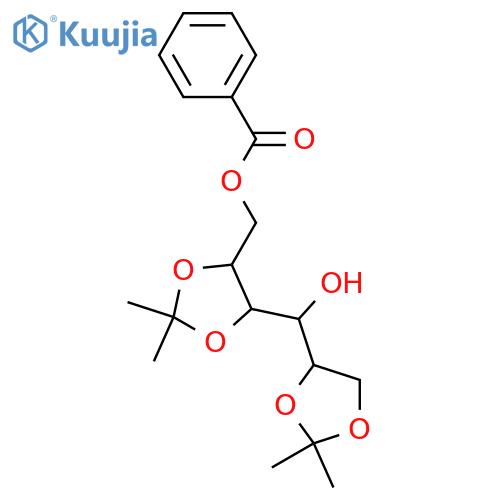 Allitol; D-2,3:5,6-Di-O-isopropylidene, 1-benzoyl structure