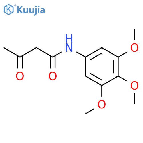 3,4,5-Trimethoxy-Acetoacetanilide structure