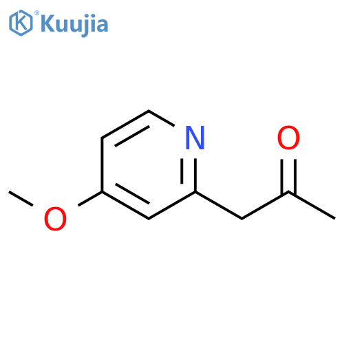 1-(4-methoxypyridin-2-yl)propan-2-one structure