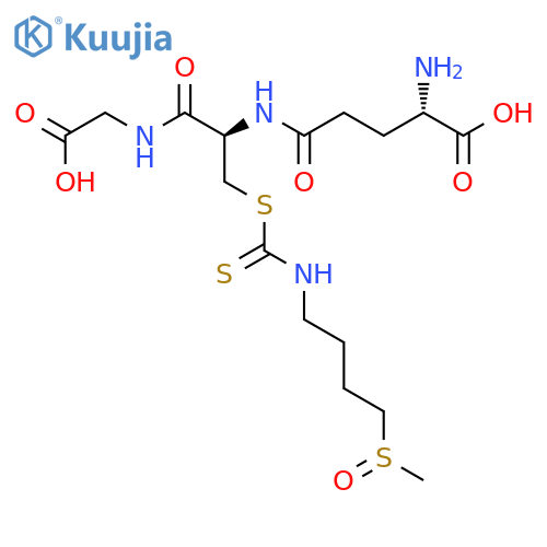 D,L-Sulforaphane Glutathione structure