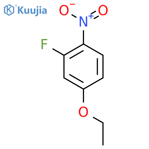 4-Ethoxy-2-fluoro-1-nitrobenzene structure