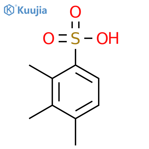 2,3,4-trimethylbenzenesulfonic acid structure