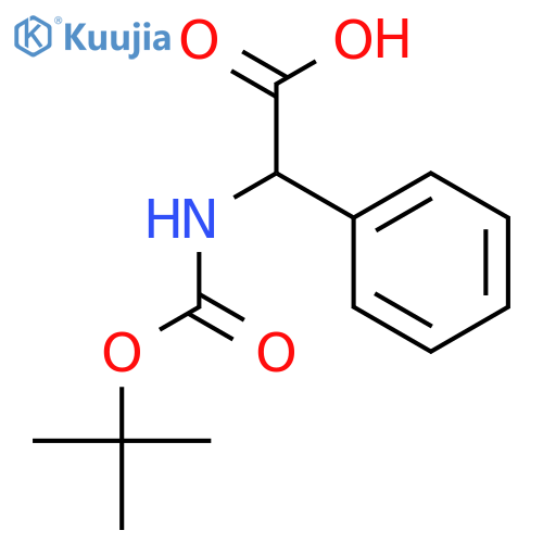 Boc-Phg-OH structure