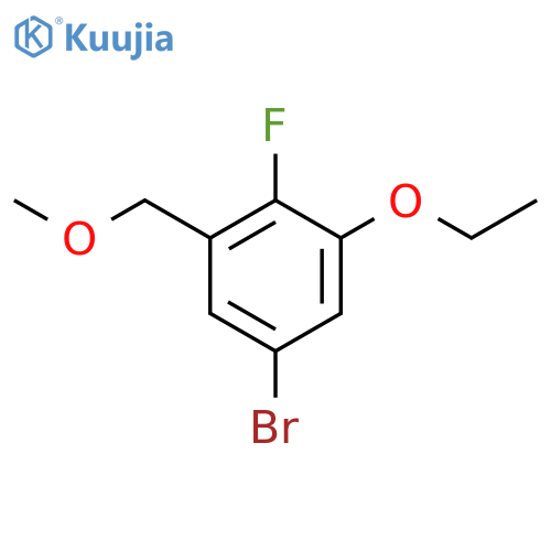 5-Bromo-1-ethoxy-2-fluoro-3-(methoxymethyl)benZene structure