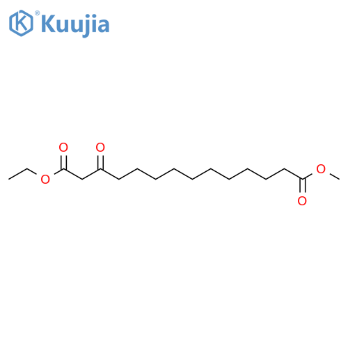 1-Ethyl 14-methyl 3-oxotetradecanedioate structure