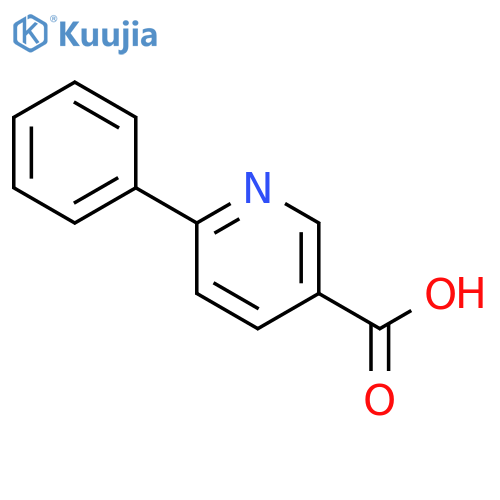 6-Phenylnicotinic acid structure