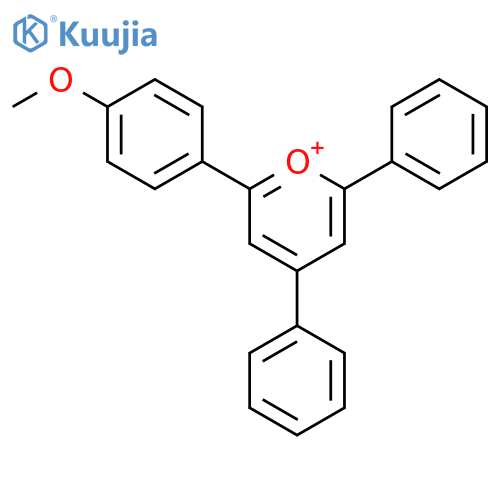 2-(4-methoxyphenyl)-4,6-diphenylpyrylium tetrafluoroborate structure