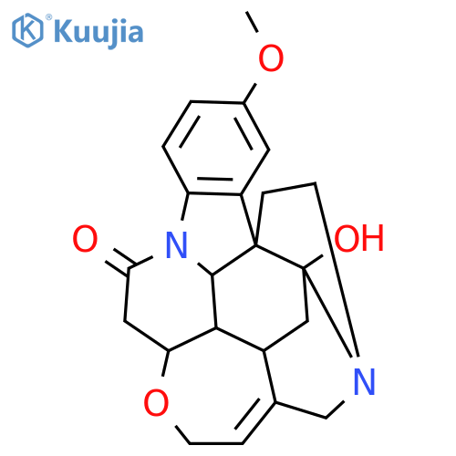 16-hydroxy-2-methoxystrychnidin-10-one structure